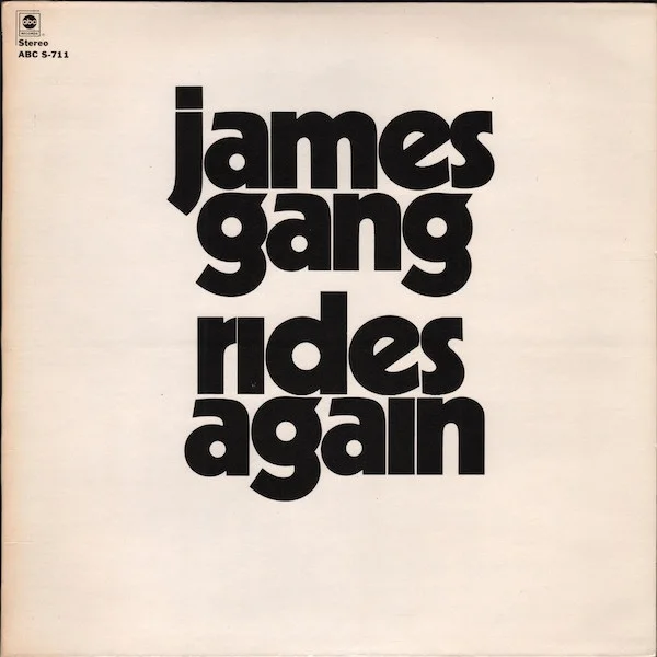 Cover of James Gang Rides Again