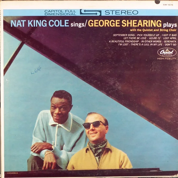 Cover of Nat King Cole Sings/George Shearing Plays